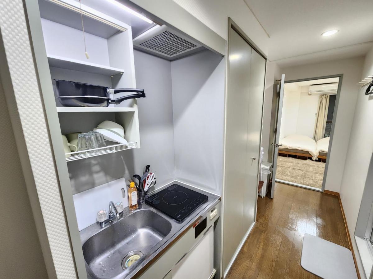 난바역 도보5분 시내중심 Mori Apartment Osaka Dış mekan fotoğraf