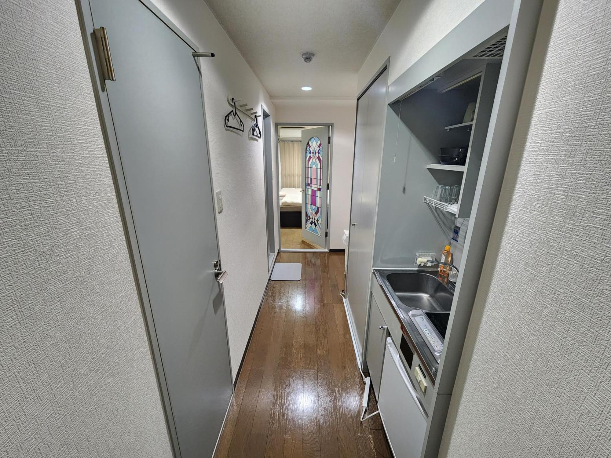 난바역 도보5분 시내중심 Mori Apartment Osaka Dış mekan fotoğraf